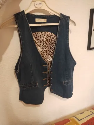 Chaleco vaquero Sixte premium denim