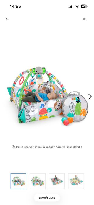 Manta de actividades para bebés 5 en 1