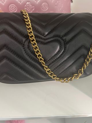 Borsetta Gucci Marmont Nera Oro