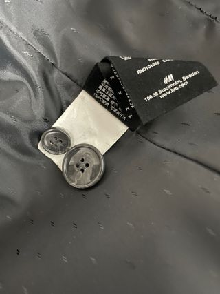 Traje pantalón gris antracita