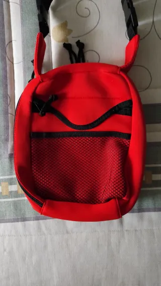 Bolso de hombro Ballantine's rojo
