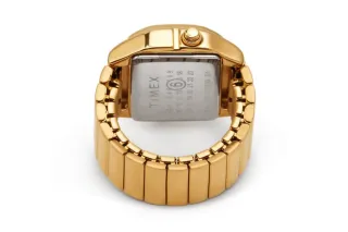 Orologio Anello Timex x MM6 Oro
