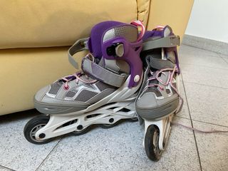 Pattini a rotelle Oxelo + Borsa