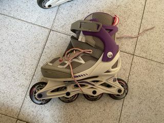 Pattini a rotelle Oxelo + Borsa