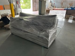 Sofá Chaise Longue Gris 2 Mts. NUEVO