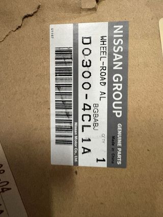 Llanta 18 Nissan X-Trail x1