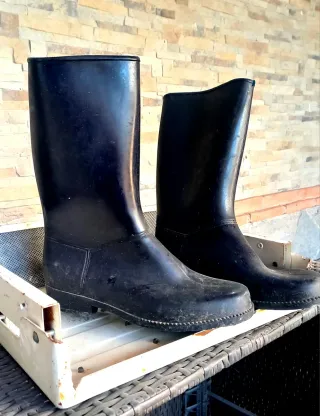 Botas de agua 36 azul marino