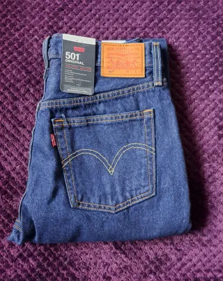 Pantalón Levi's 501 Original Mujer Talla 28x30.