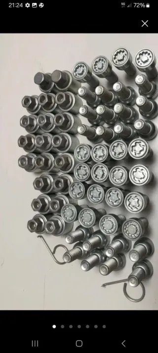 Se vende tornillos antirrobo VW GOLF MK7 AUDI SEAT