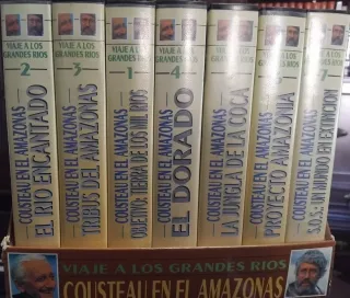 Colección Cousteau en el Amazonas VHS