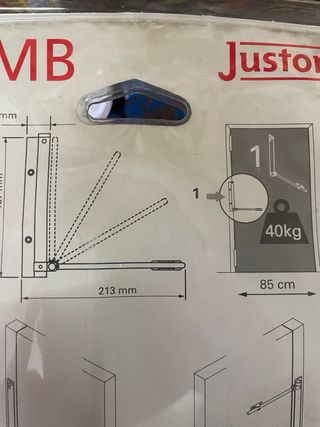 Justor MB Cierre Puerta Automático Plata