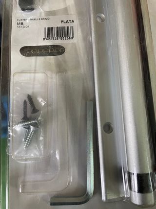 Justor MB Cierre Puerta Automático Plata