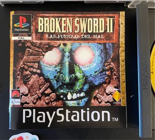 Broken Sword 2 PS1 PAL España 🇪🇸 completo!