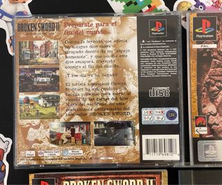 Broken Sword 2 PS1 PAL España 🇪🇸 completo!