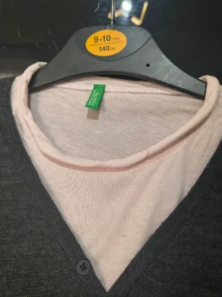 Maglietta Benetton grigia donna