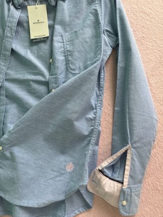 Camisa Springfield azul mujer Talla M