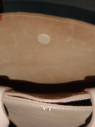 Bolso Purificación García Beige Multicolor