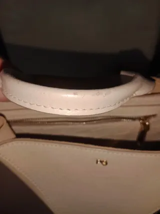 Bolso Purificación García Beige Multicolor