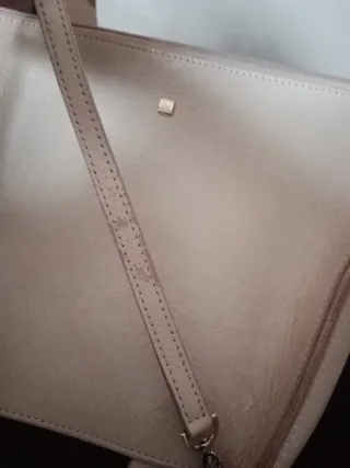 Bolso Purificación García Beige Multicolor