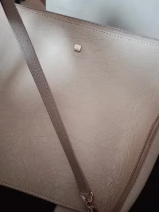 Bolso Purificación García Beige Multicolor