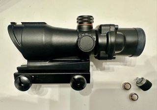 Mira ACOG Airsoft con Mini Red Dot