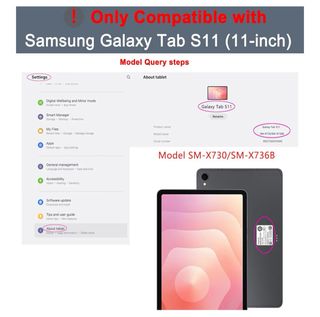 Funda-teclado retroiluminado Samsung Tab S11 2025