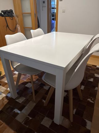 Mesa de comedor blanca Ikea