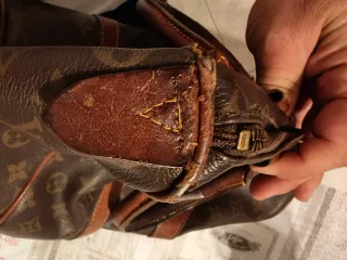 Borsa Louis Vuitton marrone