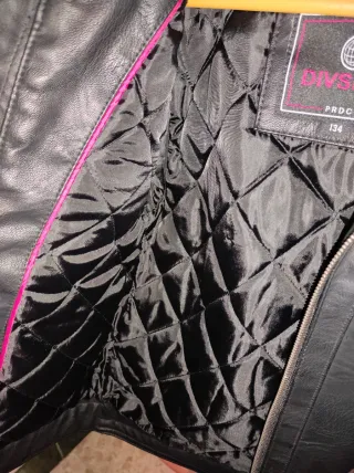 Chaqueta niño polipiel forrada talla 8-9