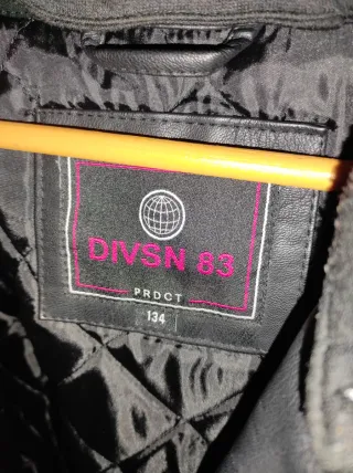 Chaqueta niño polipiel forrada talla 8-9