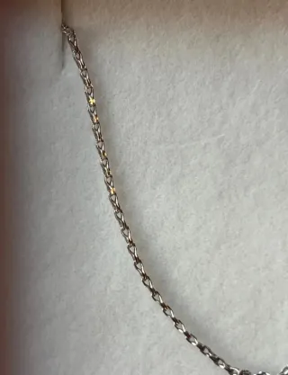 Argento 925 Collana Unisex con marchio vero argent