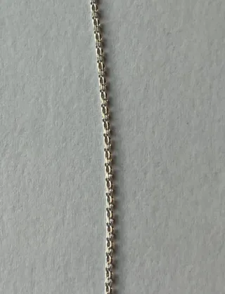 Argento 925 Collana Unisex con marchio vero argent