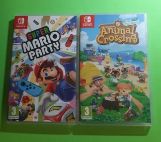 Juegos Nintendo Switch: Super Mario Party y Animal