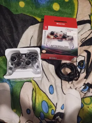 Mando Nintendo Switch Afterglow Prismatic