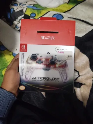 Mando Nintendo Switch Afterglow Prismatic