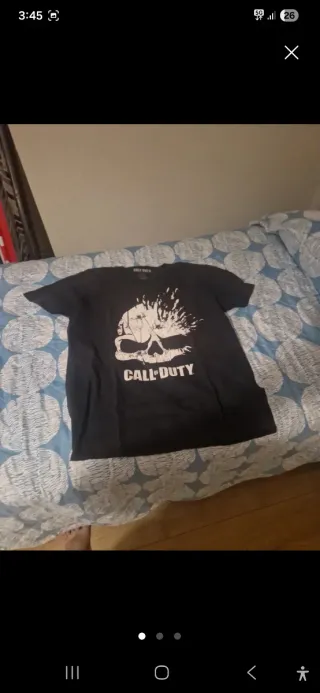 Camiseta Call of Duty Negra