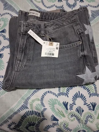 Camisa Zara Verde Talla M