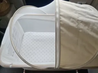 Mini Cuna Bebe Con Ruedas