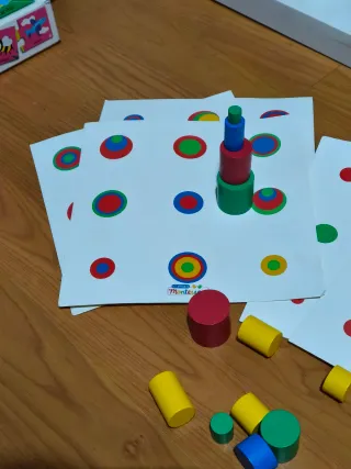 Juego de patrones Montessori