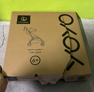 Pack Silla Yoyo Negro: Capota y Respaldo