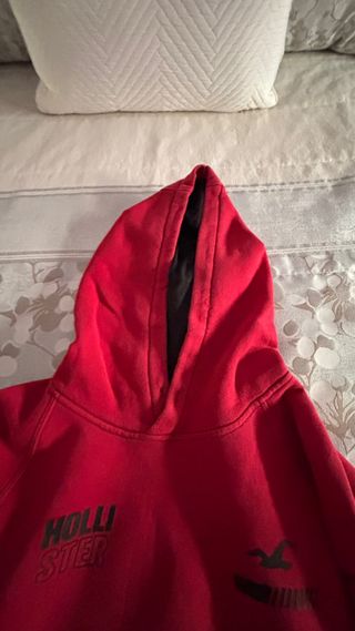 Sudadera Hollister Roja