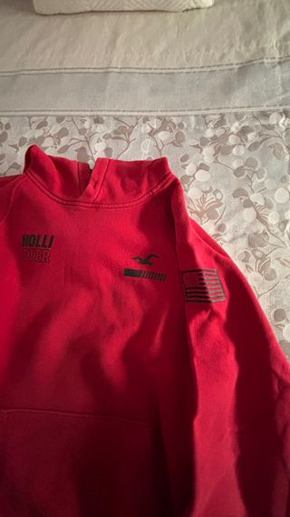 Sudadera Hollister Roja