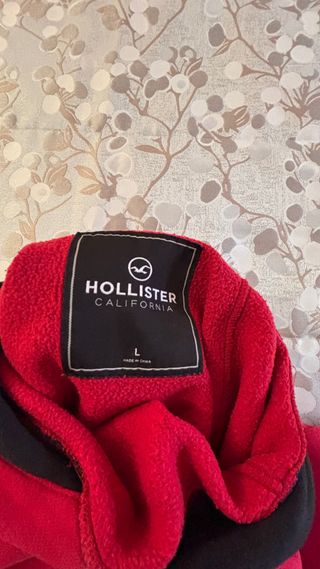 Sudadera Hollister Roja