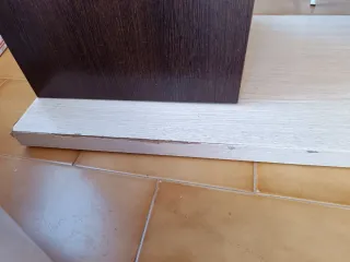 Aparador comedor madera beige y marrón