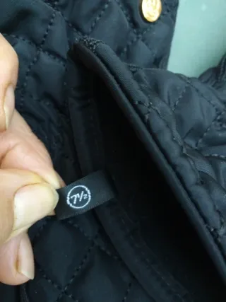 Guantes Tous Mujer Talla 7.5 Negro