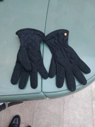 Guantes Tous Mujer Talla 7.5 Negro