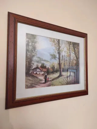 Cuadro J.M Legide Paisaje