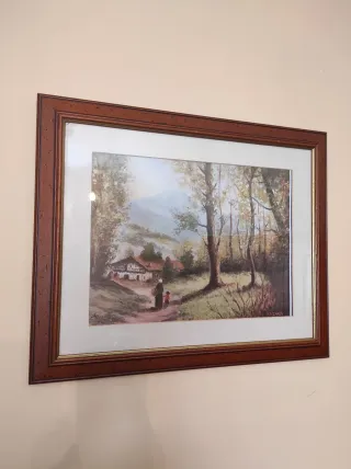 Cuadro J.M Legide Paisaje