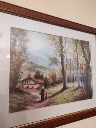 Cuadro J.M Legide Paisaje