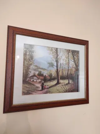 Cuadro J.M Legide Paisaje